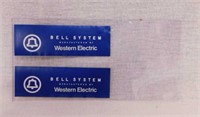 Bell Telephone System decals