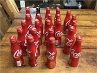 Coca Cola Collector Aluminum Bottles
