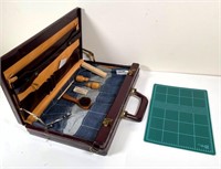 crafting brief case & cutting mat