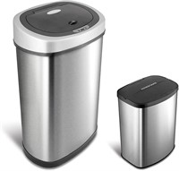 Touchless Infrared Motion Sensor Trash Can Set