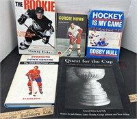 5 Hockey Books.