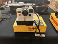 Kodak 608, Instamatic X-15F, And Polaroid Camera