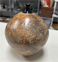 Webb Staibling Maple Carved Vase