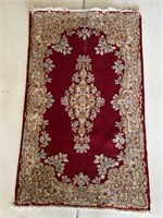 Hand Woven Wool Oriental Rug - Small Area