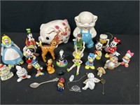 Disney collectible figurines to pig banks with