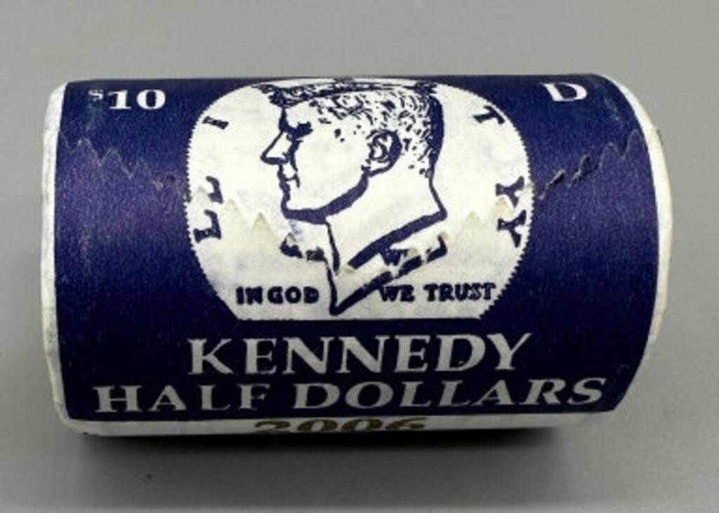 2006D Kennedy Half Dollars Roll