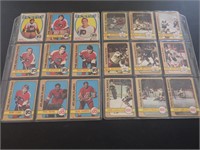 Large Lot Of OPC 70's Hockey Cards