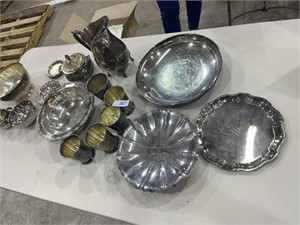 Variety of Silverplate Pieces