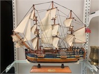 H.M.S. Endeavour Wooden Ship