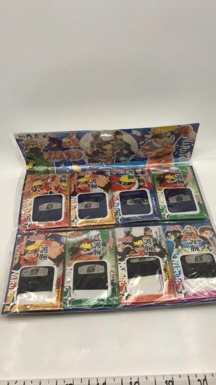 Naruto Cuff Bracelets 8pcs Authenticity Unknown