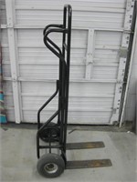 Heavy Duty Hand Truck w/ 19" Long Forks