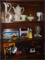 CHINA CABINET CONTENTS: RIGHT SIDE ONLY
