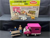 Tonka Smokey Bear Camping Set with Box