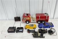 Nylint Pressed Steel Fire Truck / RC Cars & More
