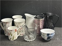 Coffee Mugs, Ice Bucket, Pitchers And More