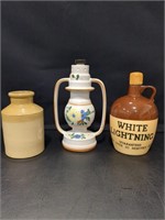 Ceramic jugs, ceramic Garnier Liqueur bottle