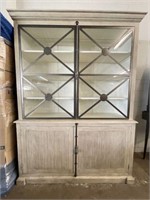 7 FT Restoration Hardware Display Cabinet