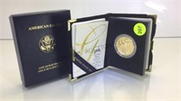 2006 GOLD EAGLE 1 OZ WITH COA IN CASE