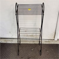 Metal Plant Rack 2 Shelf