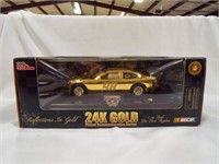 24K Gold Nascar Collectible Car