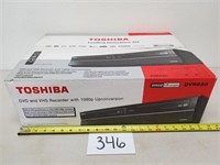 New Toshiba DVD/VHS Recorder w/ 1080p Upconversion