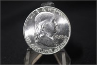 1948-D Uncirculated +++ Franklin Half Dollar Key
