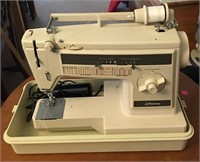 Vintage Jcpenney Sewing Machine In Case