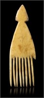 PROB. EARLY HISTORIC PERIOD INUIT MAKER, Comb, pos