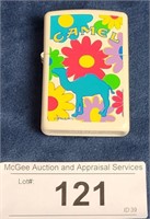 Zippo Lighter Flower Power retro