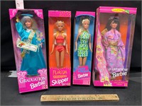 4 Barbie’s