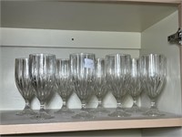 8 STEM GLASSES 7" TALL