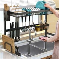 Over Sink Dish Drying Rack, Stainless Steel Dish