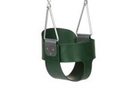 Plastic/metal Bucket Swing Grn