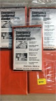 5 emergency isothermal blankets