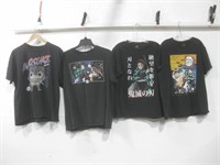 4 Demon Slayer Anime T-Shirts See Info