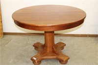 Round Oak Table by Keller