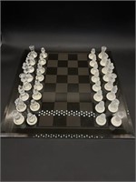 1999 Pavilion Glass Chess Set