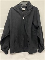 SIZE LARGE JANES MENS ZIPPER HOODIE