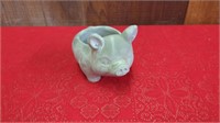 CLAY PIG PLANTER