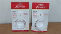 2 New Sunbeam Measuring Cup Set