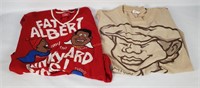 Fubu Fat Albert Sweater L & Rudy Shirt 2 X