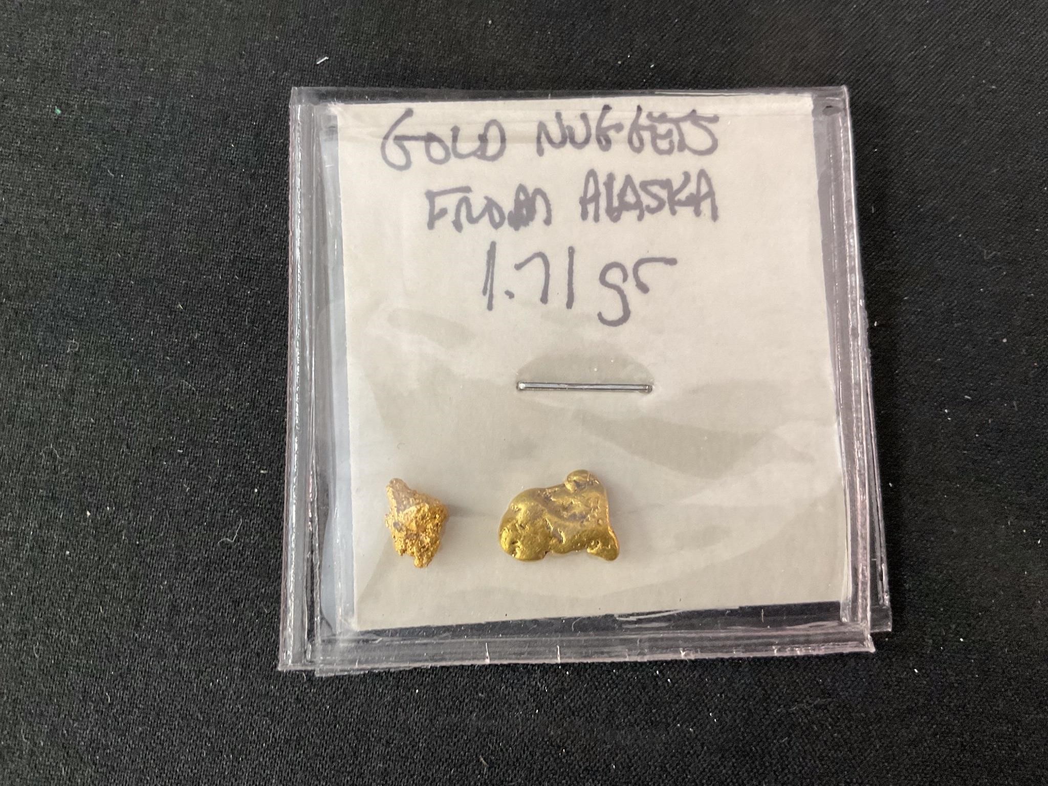 Gold Nuggets from Alaska – 1.71 gr