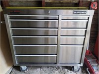 Craftsman stainless tool box 41x18x39