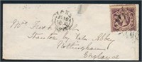 AUSTRALIA NEW SOUTH WALES #40 ON COVER USED AVE