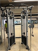 Life Fitness Dual Adjustable Pulley Station