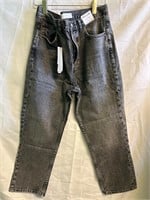 ($69) Topshop, Women’s grey jeans ,Size:W32 L30