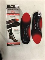 PHYSIX GEAR ORTHOTIC INSOLES MENS 10-11.5