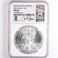 2014 Signed ASE NGC MS69