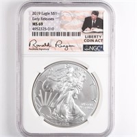 2019 Signed ASE NGC MS69