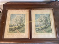 Vintage sheep prints